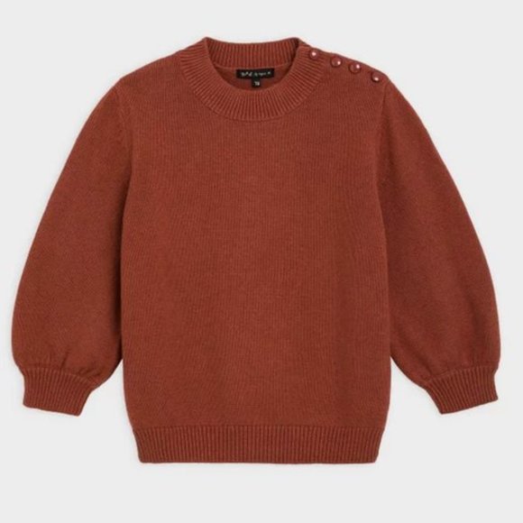 Agnes B. Sweaters - To b. by agnès b. buttoned shoulder sweater -- fits like a s/m